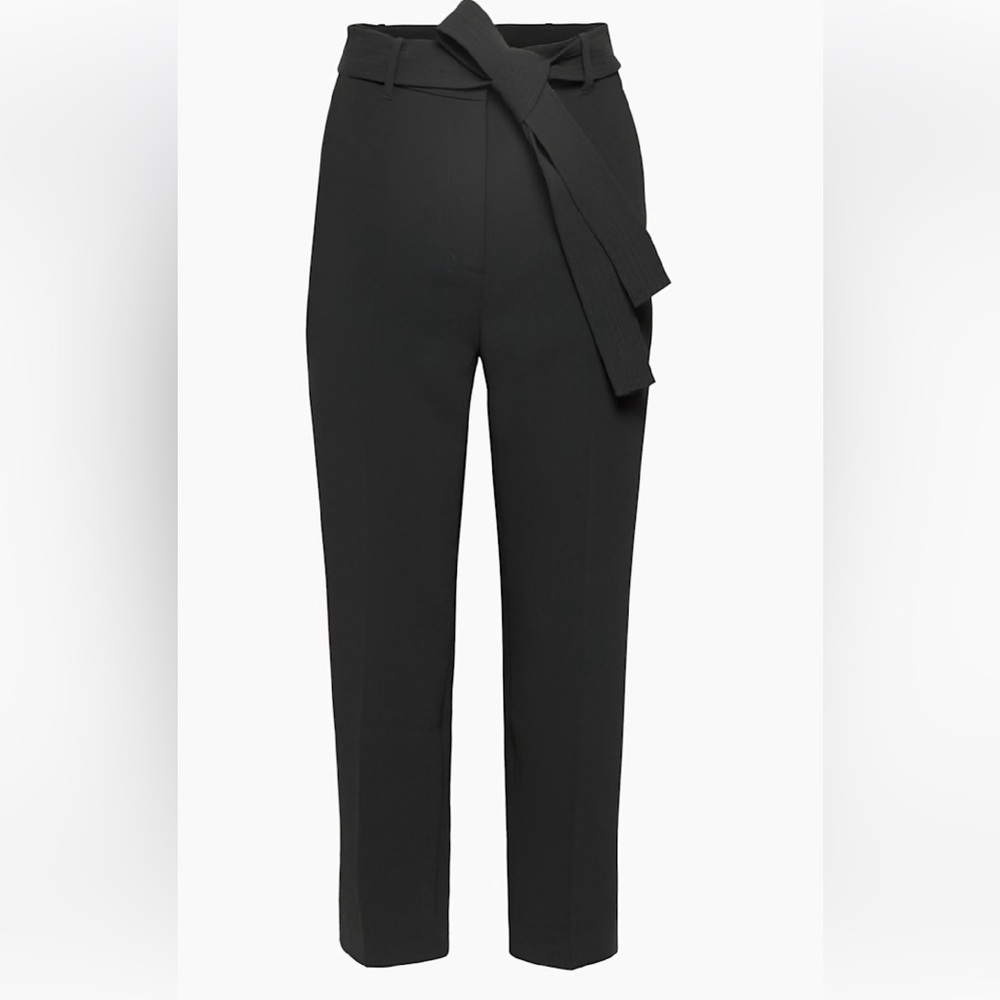 Wilfred Classic Black Tie Front Pants